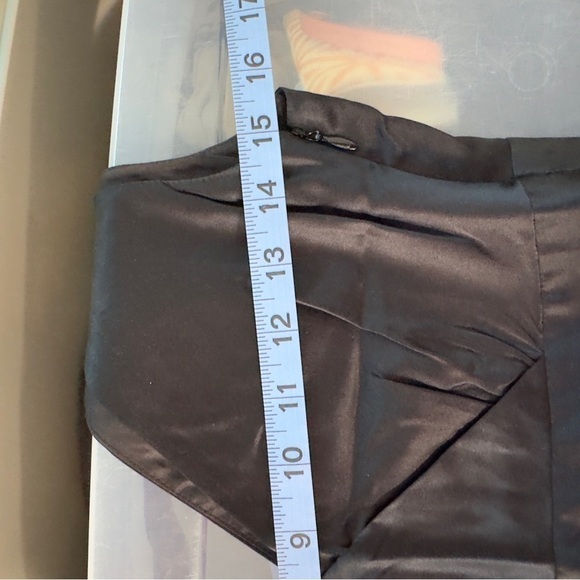 j. Crew black silk fit flare sleeveless dress size 4 - Picture 7 of 8